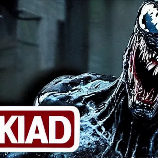 Prompt: Venom In The Walking Dead 4K quality super realistic