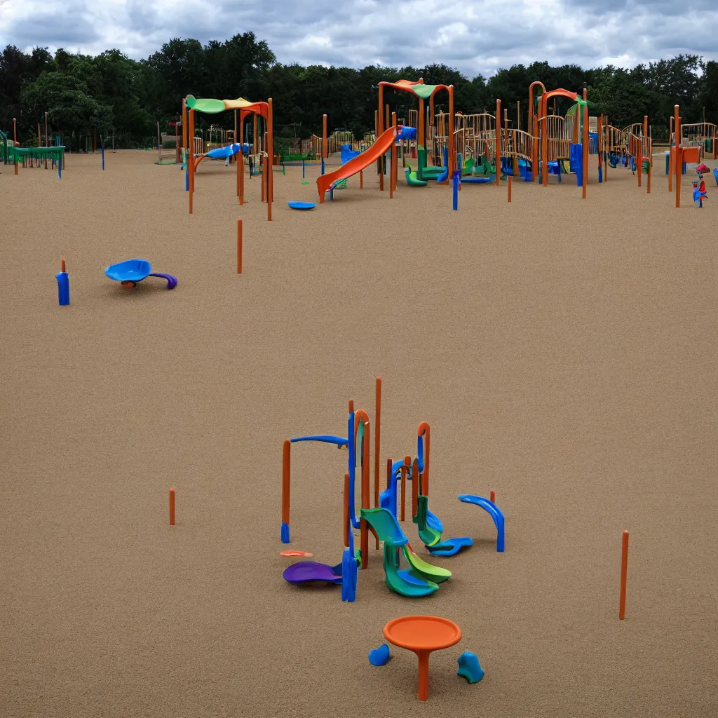 Image similar to playground with nothing to play