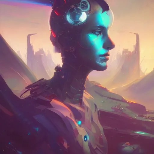 Prompt: cyberpunk concept art by pete mohrbacher and artgerm and wlop and greg rutkowski, digital art, highly detailed, intricate, sci-fi, neon colors, sharp focus, Trending on Artstation HQ, deviantart, unreal engine 5, 4K UHD image