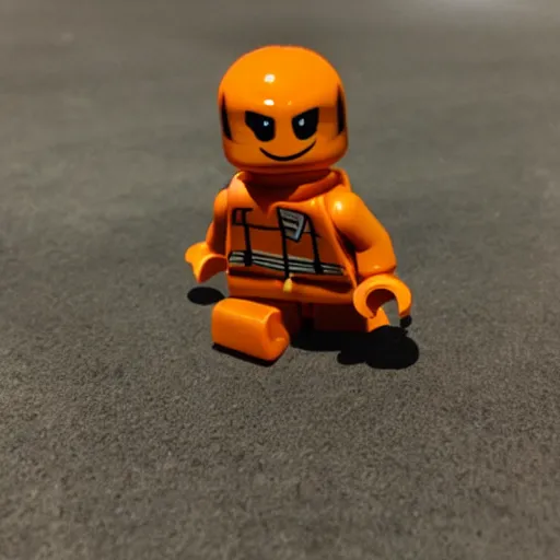 Prompt: Charmander lego