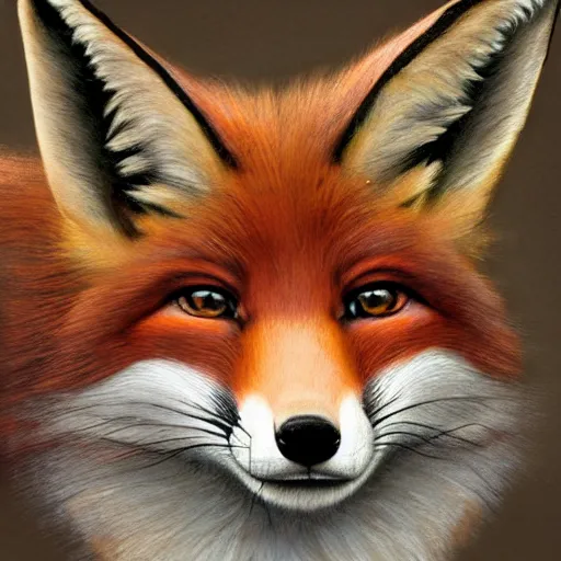 Image similar to realistic detailed face portrait of a fox detective by emilia dziubak, will terry, greg olsen, chris mars, ann long, and mark brooks, fairytale, female, feminine, art nouveau, illustration, character concept design, storybook layout, story board format