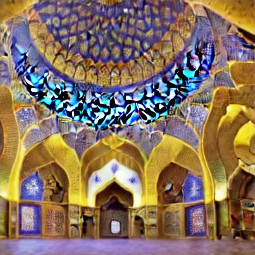 Image similar to Combination of Isfahan mosques and Spain churchs