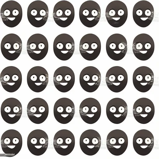 Prompt: sad facial expression emoji vector art on a white background, 4K,