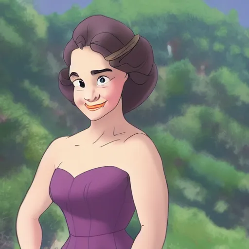 Prompt: Emilia Clark by Don bluth animation