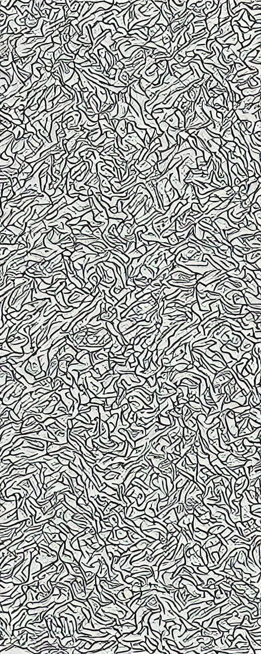 Image similar to cell shaded stereogram illusion