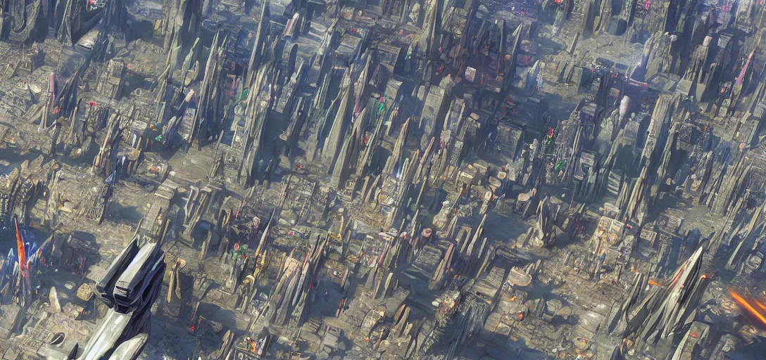 Image similar to photorealistic photograph of Galactic City on Coruscant from Star Wars, hyper detailed, detailed, photorealistic, realism, award-winning, photograph, 8k