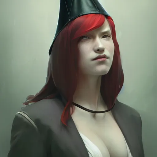 Image similar to a vampire wearing a dunce cap, morningstar, ultra high detailed, oil painting, greg rutkowski, charlie bowater, yuumei, yanjun cheng, unreal 5, daz, hyperrealistic, octane render, rpg portrait, dynamic lighting