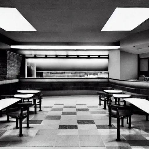 Image similar to Brutalist McDonalds