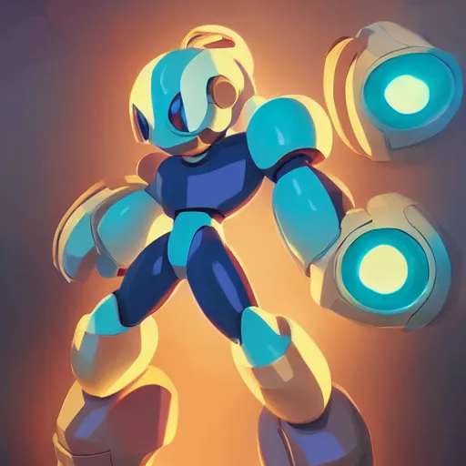 Image similar to face icon stylized minimalist mega man, loftis, cory behance hd by jesper ejsing, by rhads, makoto shinkai and lois van baarle, ilya kuvshinov, rossdraws global illumination