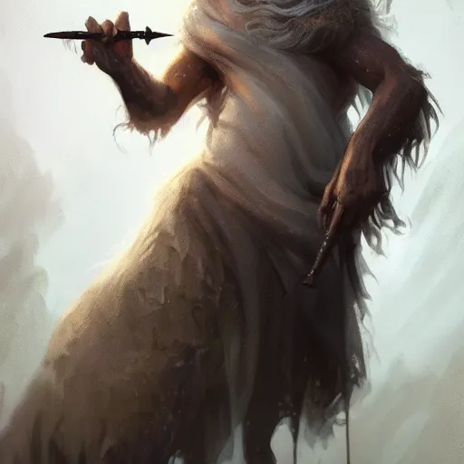 Prompt: an anthropomorphic half lion half human wizard holding a wand,wizard,fantasy art,digital art,art by greg rutkowski,realiatic,photorealistic,hyperdetailed,detailed face,professional lighting,mysterious,deviantar,artstation