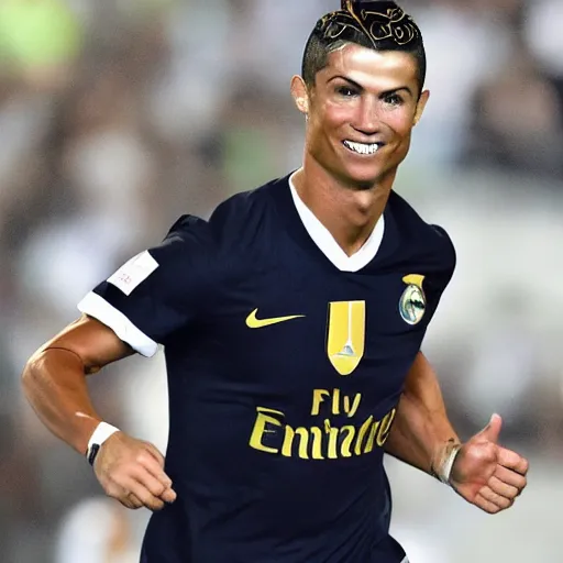 Prompt: cristiano ronaldo as harry potter