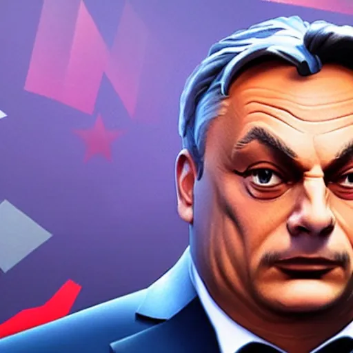Image similar to Viktor Orban in Fortnite