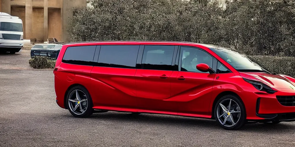 Image similar to “2022 Ferrari Minivan”