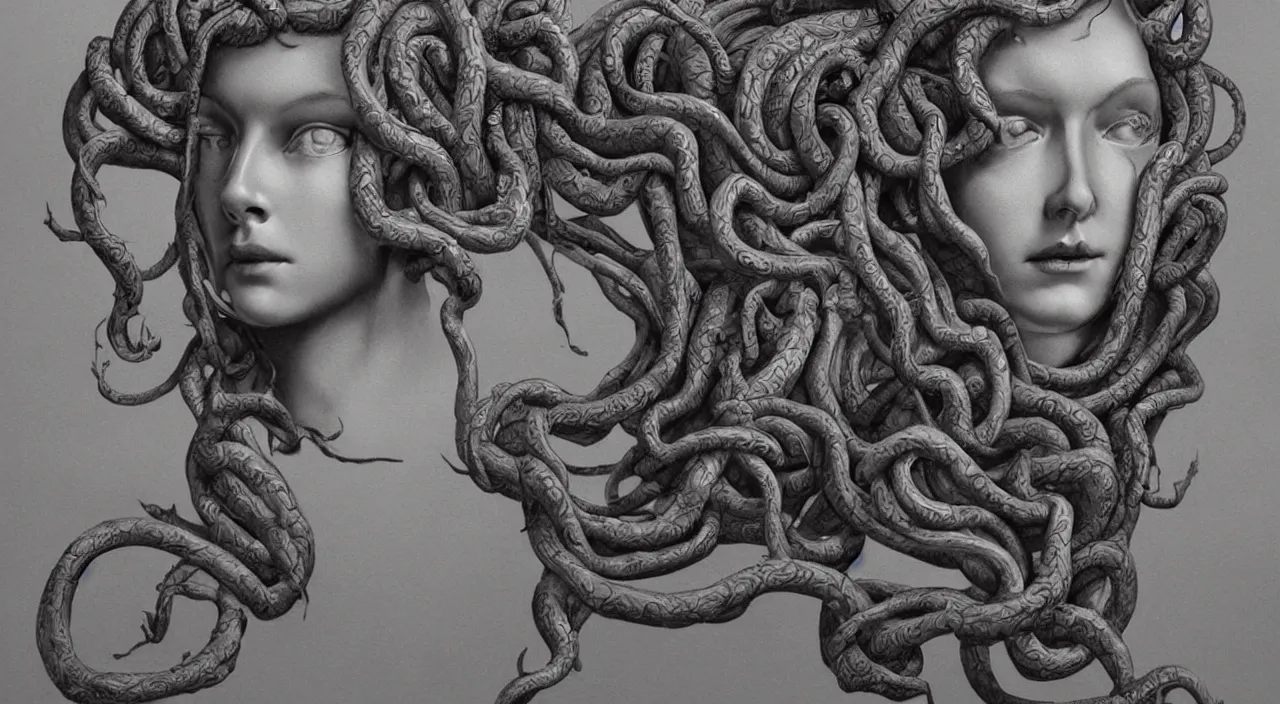 Prompt: medusa CGSociety and for sale on Facebook Marketplace