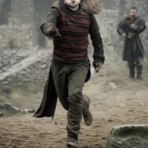 Image similar to daniel radcliffe as harry potter in game of thrones