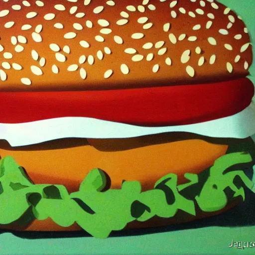 Image similar to big mac by jaques pepin