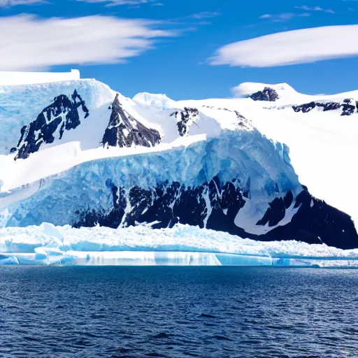 Image similar to a fjord in antarctica.