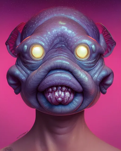 Mixing Famous People With Blobfish • • • • • #digitalartist #art