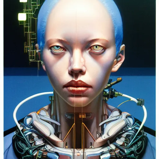 Image similar to citizen portrait soft light painted by james jean and katsuhiro otomo and erik jones, inspired by the fifth element anime, smooth face feature, intricate oil painting, high detail illustration, sharp high detail, manga and anime 1 9 9 9