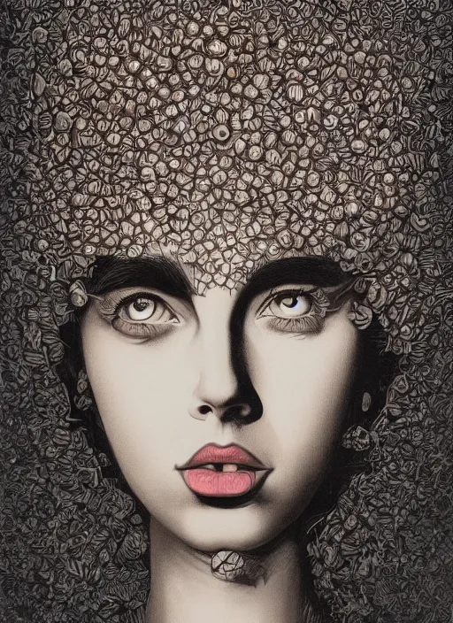 Image similar to Dirt goddess painting by Dan Hillier, trending on artstation, artstationHD, artstationHQ, 4k, 8k