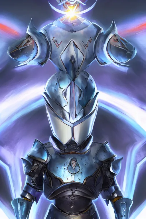 Image similar to helmet armor guardian destiny in witch queen illumination ray tracing hdr fanart arstation by sung choi robot ninja mask and eric pfeiffer and gabriel garza and casper konefal