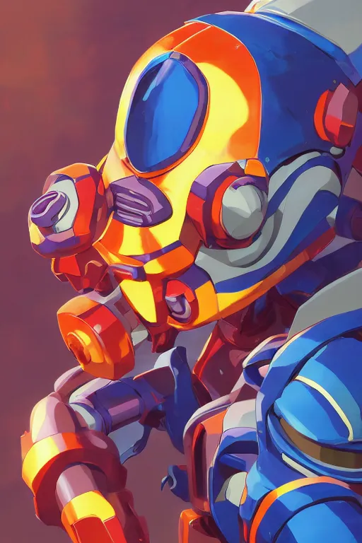 Image similar to robot ninja mask helmet megaman x zero rockman 2 0 2 2 switch game boss legacy collection fanart artsation, art gta 5 comics, behance hd by jesper ejsing, by rhads, makoto shinkai and lois van baarle, ilya kuvshinov, rossdraws global illumination ray tracing