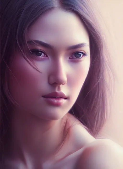 Image similar to photo of a gorgeous young woman in the style of stefan kostic, realistic, sharp focus, 8k high definition, insanely detailed, intricate, elegant, art by stanley lau and artgerm