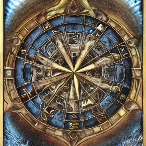 Image similar to detailed and sharp leo zodiac artwork, mystic style, detailed, 8 k, detailed, symmetrical, by brian froud