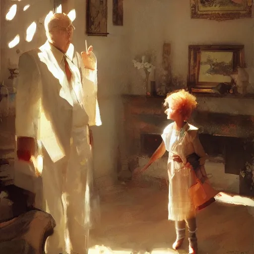 Image similar to spring light, painting by aramaki, shinji, craig mullins, j. c. leyendecker