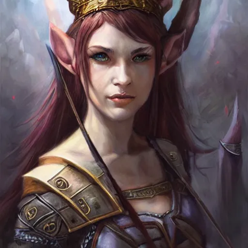 Image similar to fantasy dungeons & dragons portrait by Livia Prima,female elf,princess,beautiful,D&D,detailed,masterpiece