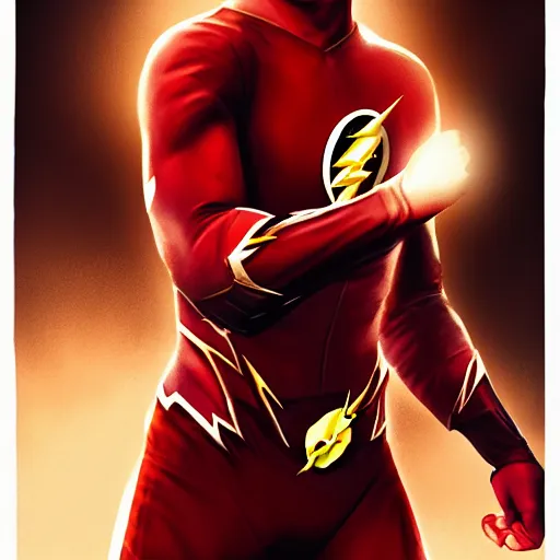 Prompt: ezra miller as flash eat popcorn, light dust, warm lighting, high detailed, artstation