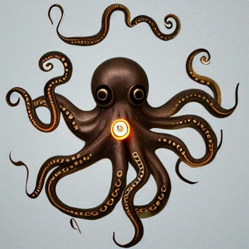 Image similar to octopus clock