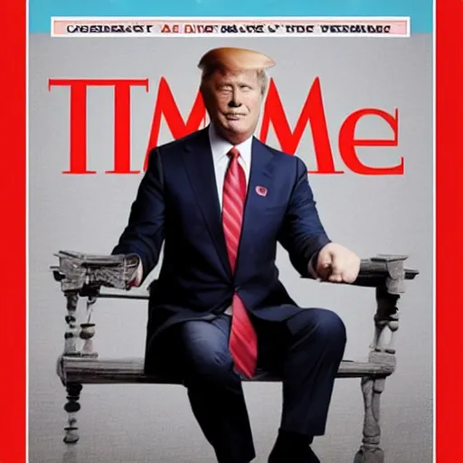 Prompt: time magazine cover coming president election, 4 k