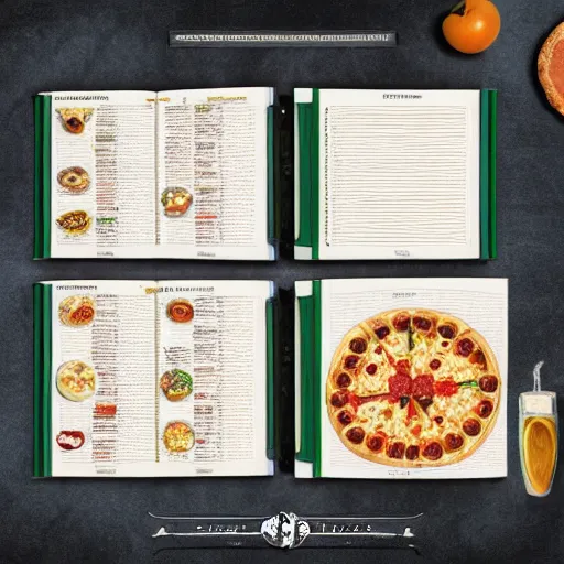 Prompt: Pizza recipe book in the style of Voynich Manuscript, 8k, artstation, concept art,