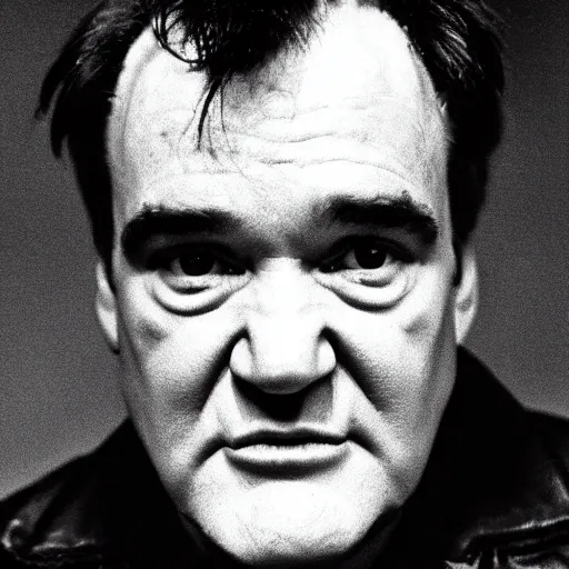 Prompt: quentin tarantino as lead singer in the smiths