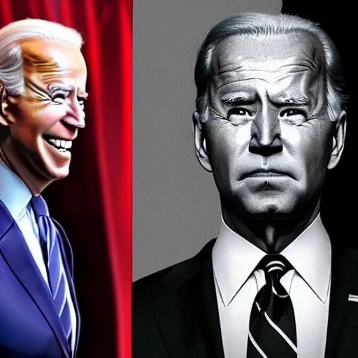 Prompt: joe biden as batman, realistic