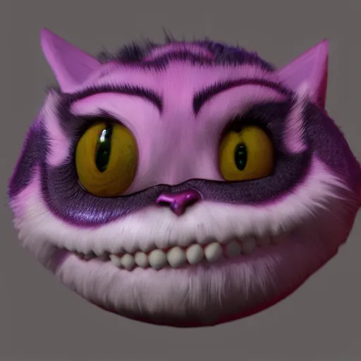 Prompt: cheshire cat artstation UE4 MAYA BLENDER