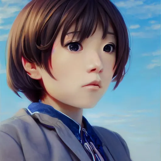 Prompt: Nagisa Furukawa from Clannad, detailed, centered, digital painting, artstation, concept art, donato giancola, Joseph Christian Leyendecker, WLOP, Boris Vallejo, Breathtaking, 8k resolution, extremely detailed, beautiful, establishing shot, artistic, hyperrealistic, beautiful face, octane render, cinematic lighting, dramatic lighting, masterpiece