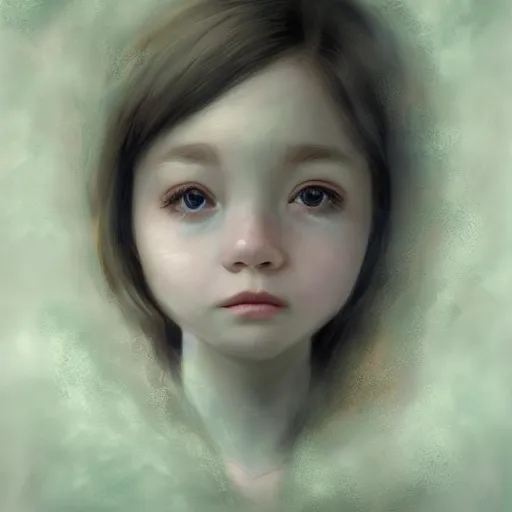 Image similar to happy and cute face of young sey made by nebula space, face only, model shot, big eyes, pencil drawing, pastel, smooth, soft lights, prism, snow fog, magic by marc simonetti