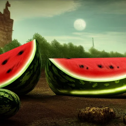 Prompt: Very very very very highly detailed Watermelon as military vehicle with epic weapons, launching rockets on a battlefield in russian city as background . Concept digital 3D art in style of Caspar David Friedrich, super rendered in Octane Render, epic RTX dimensional dramatic light