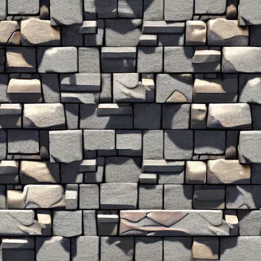 Prompt: stylized stone cladding texture, unreal engine, blizzard entertainment 8 k