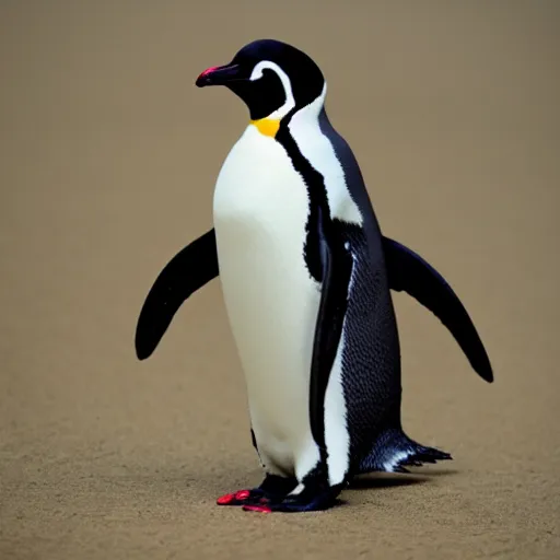 Prompt: A penguin