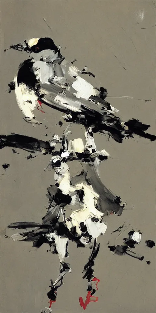 Image similar to painting, ashley wood, birds