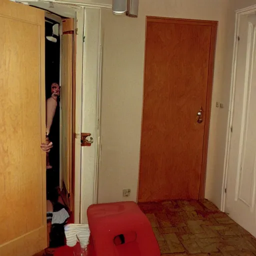 Prompt: door room party in 1 9 9 5