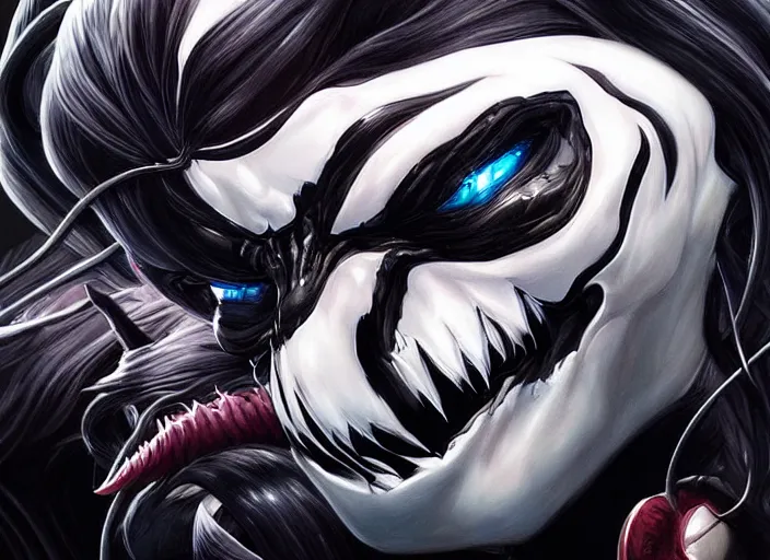 Prompt: artwork of venom by artgerm