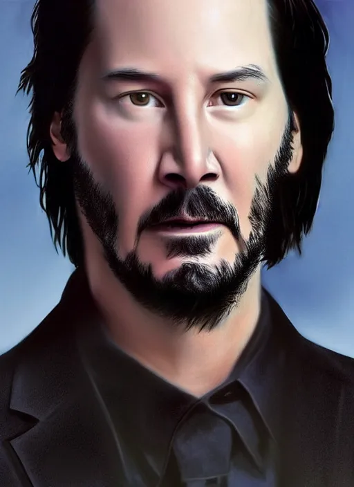 Prompt: an indistinguishable to reality photo of Keanu Reeves, extreme hyper realism, photo realism, photo, portrait, headshot, accurate, detailed, 8k
