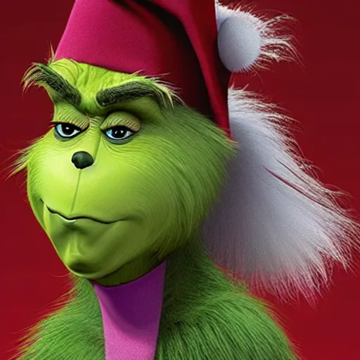 Prompt: 9 0 s cgi model of the grinch