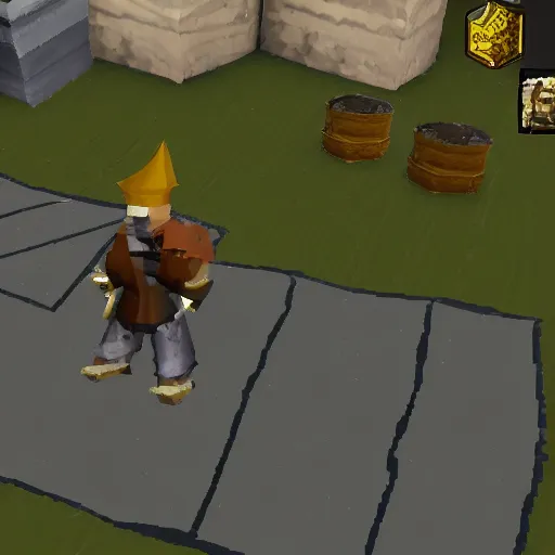 Prompt: walter white in oldschool runescape