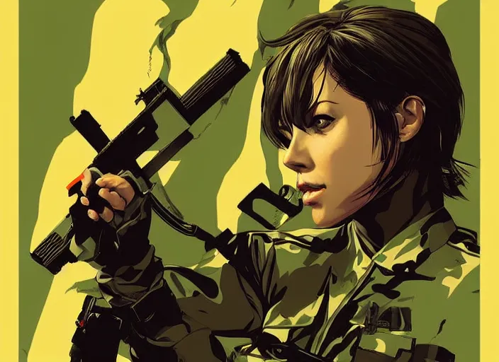 Image similar to Metal Gear Solid 5 Poster, Aubrey Plaza as Quiet:2 by sachin teng :6