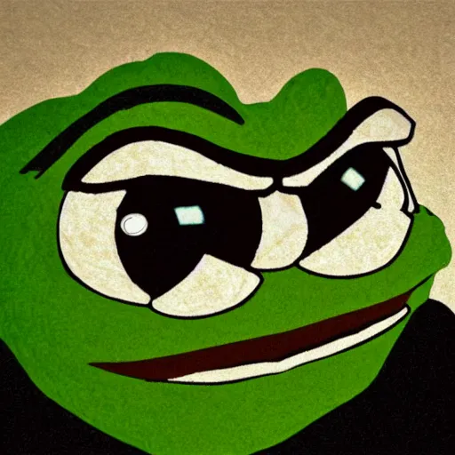 Prompt: pepe the frog, being depressed and drinking alcohol, photorealistic, 8 k